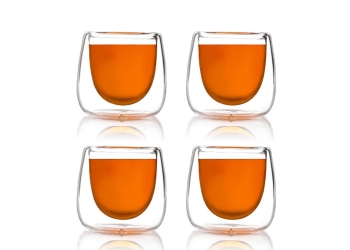 Set of 4 – Double Walled